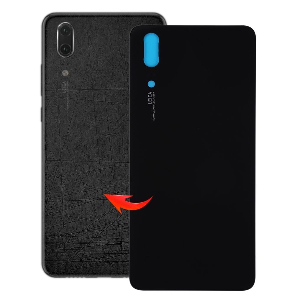Wewoo - Coque arrière noir pour Huawei P20 Couverture Arrière iPartsAcheter - Autres accessoires smartphone