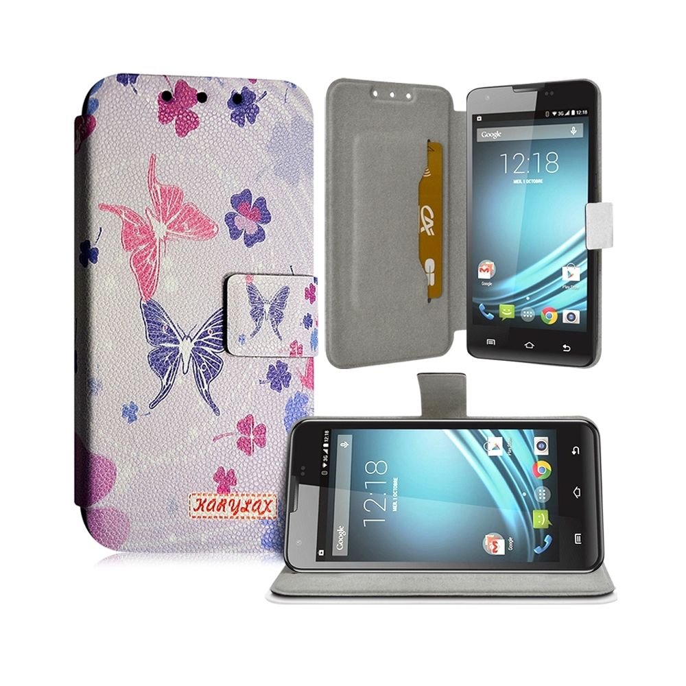 Karylax - Housse Coque Etui Universel XL avec Motif HF06 pour Asus Zenfone 2 - Autres accessoires smartphone