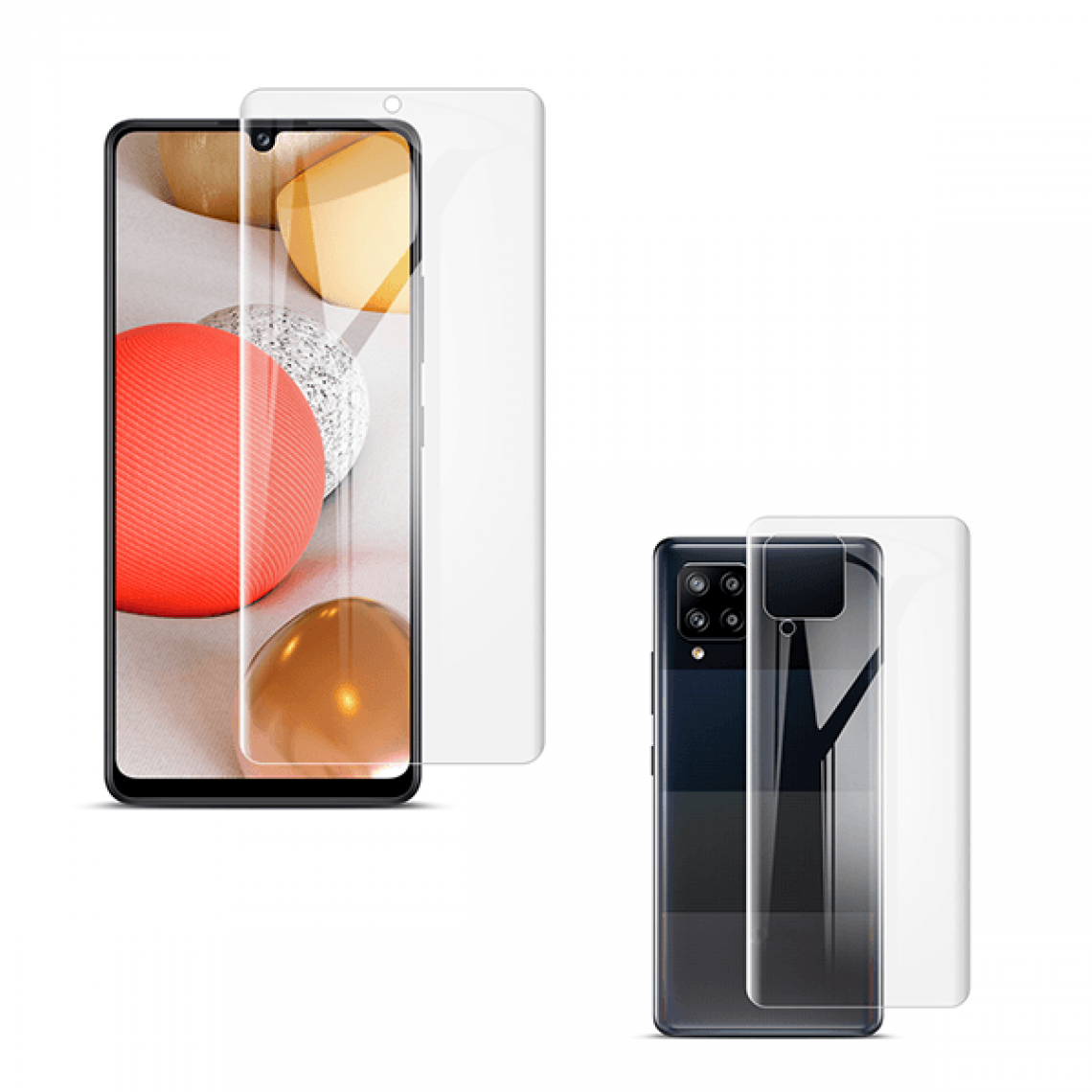 Phonecare - Kit Film Hydrogel Full Coque Avant et Arrière pour Samsung Galaxy M62 - Coque, étui smartphone