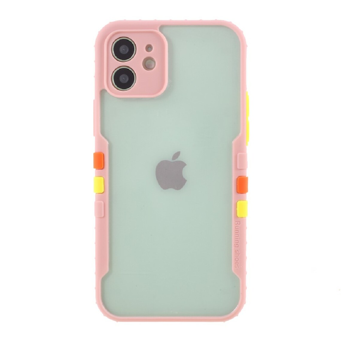 Other - Coque en TPU + acrylique hybride de style sportif rose pour votre Apple iPhone 12 mini - Coque, étui smartphone