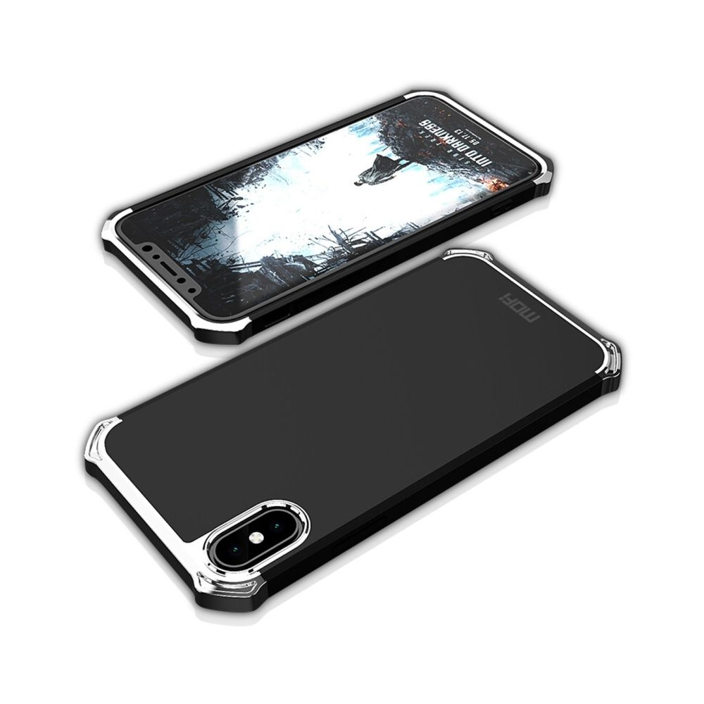 Wewoo - Coque noir pour iPhone X Trois - Shield Shield PC Couverture Complète Housse de Protection Arrière - Coque, étui smartphone