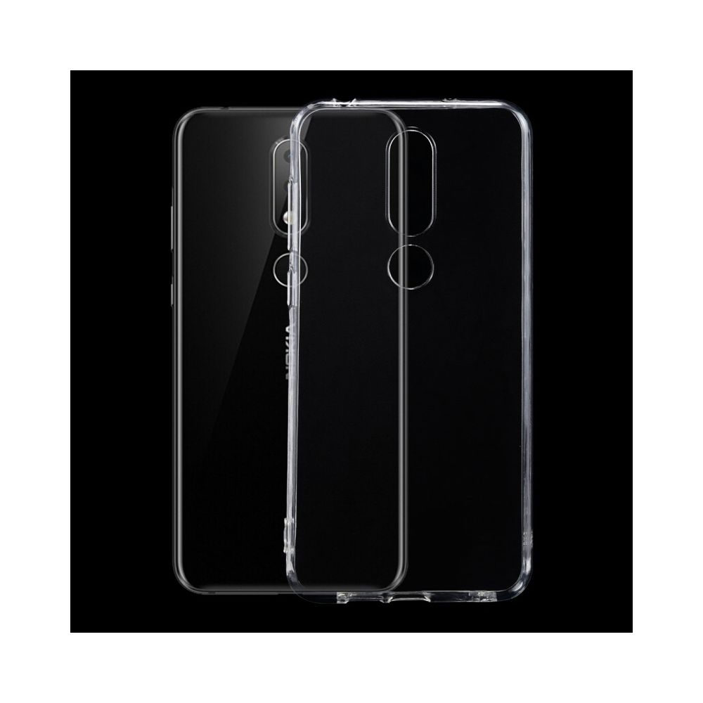 Wewoo - Coque en TPU transparente de 0,75 mm pour Nokia X6 2018 - Coque, étui smartphone