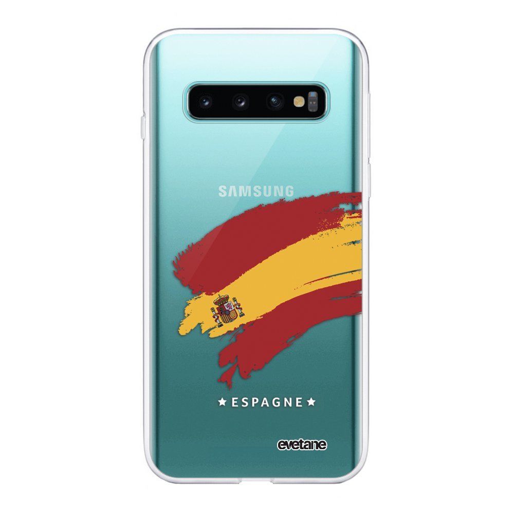 Evetane - Coque Samsung Galaxy S10 360 intégrale transparente Espagne Ecriture Tendance Design Evetane. - Coque, étui smartphone