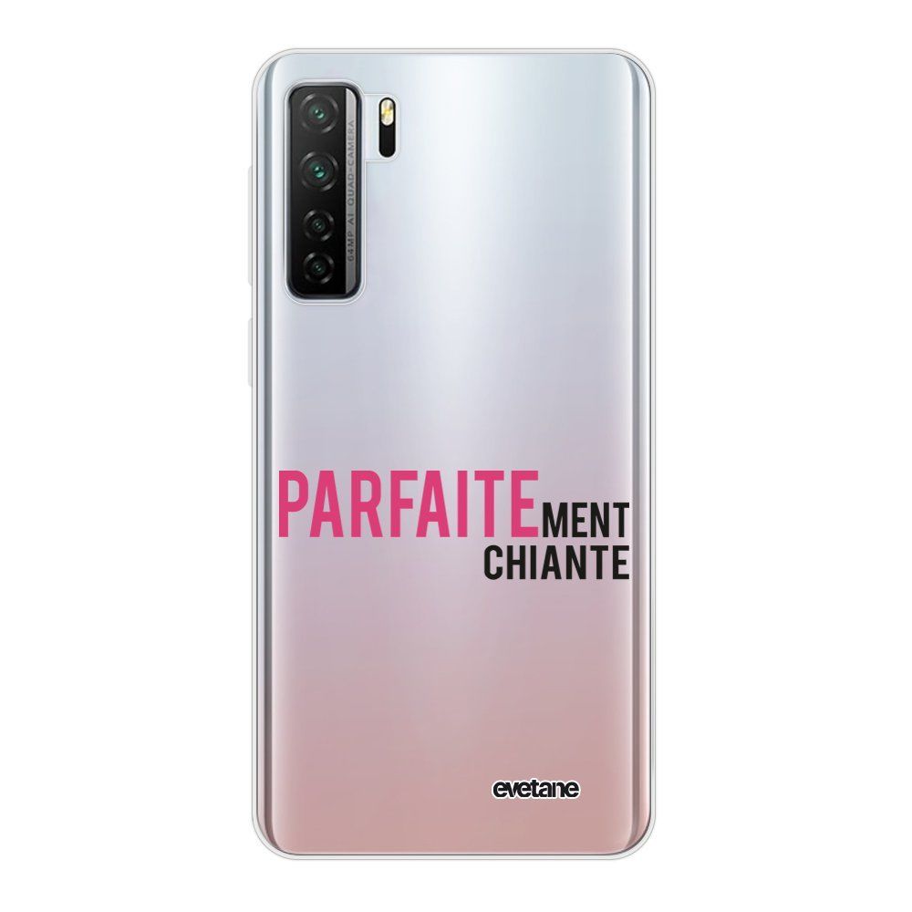 Evetane - Coque Huawei P40 Lite 5G souple transparente Parfaitement chiante Motif Ecriture Tendance Evetane - Coque, étui smartphone