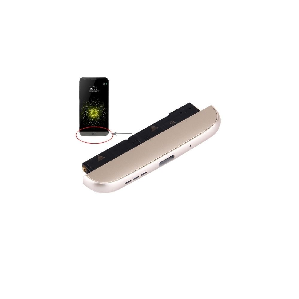 Wewoo - Pièce détachée Module de charge station de chargement + microphone + sonnerie de pour LG G5 / F700K version KR Or - Autres accessoires smartphone