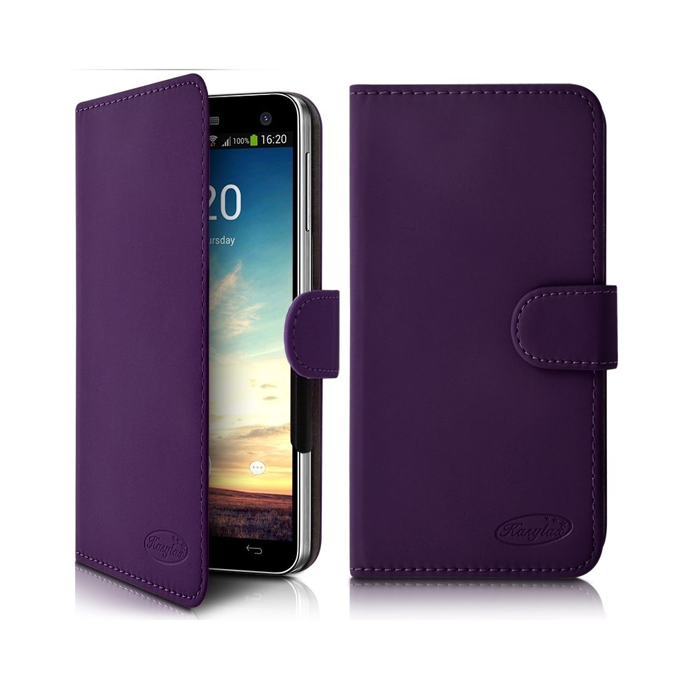 Karylax - Housse Etui Portefeuille Universel S Couleur Violet pour HaierPhone W816 - Autres accessoires smartphone