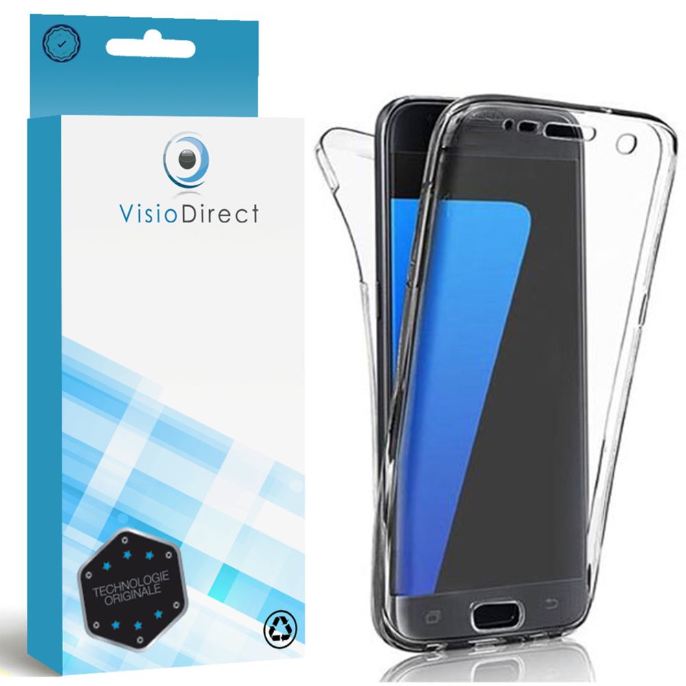 Visiodirect - Coque intégrale 360 ° pour Samsung Galaxy S10 de protection transparent -Visiodirect- - Autres accessoires smartphone