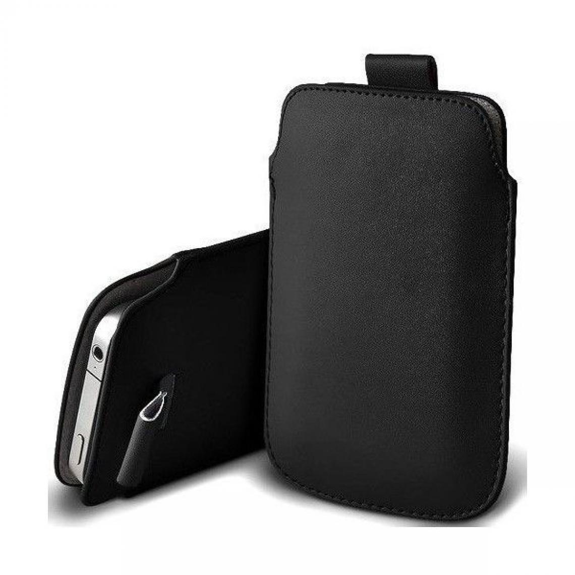 Ozzzo - Pochette housse étui coque cuir ozzzo noir pour Vivo S5 - Coque, étui smartphone