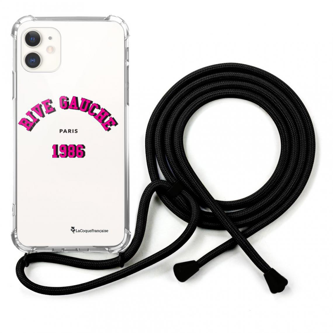 La Coque Francaise - Coque iPhone 12 Mini coque avec cordon Rive Gauche - Coque, étui smartphone