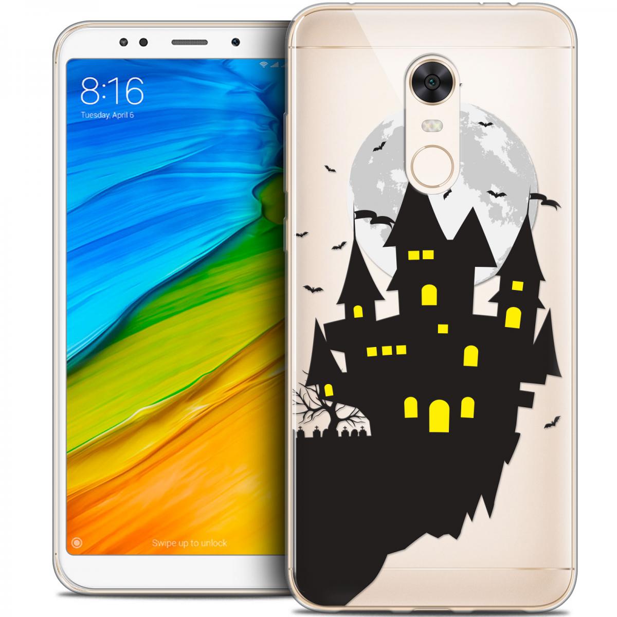 Caseink - Coque Housse Etui Pour Xiaomi Redmi 5 Plus (6 ) [Crystal Gel HD Collection Halloween Design Castle Dream - Souple - Ultra Fin - Imprimé en France] - Coque, étui smartphone