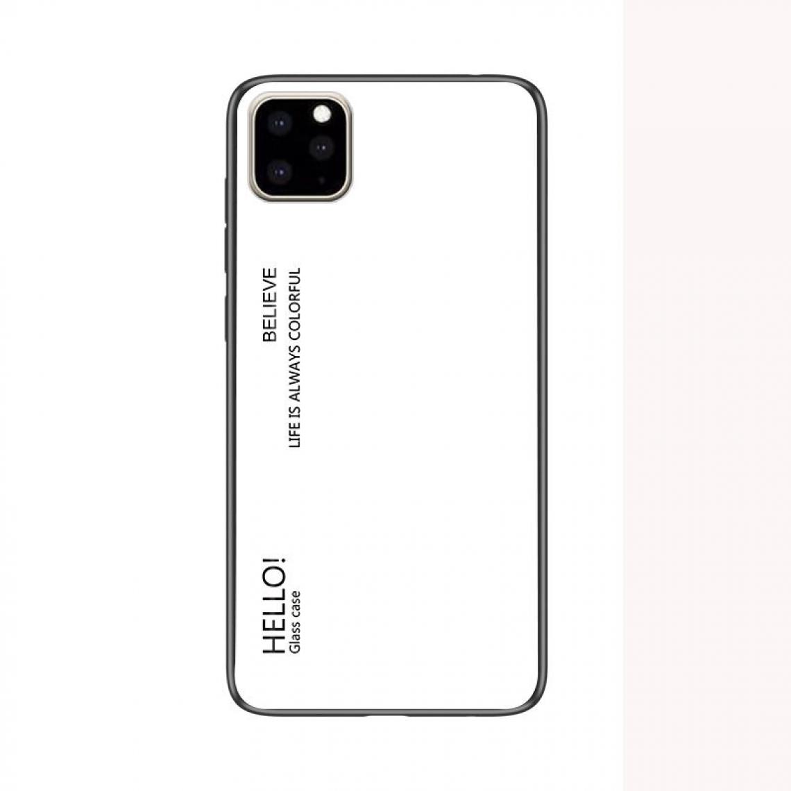OtterBox - Housse Etui Coque de protection pour iPhone 11 Arriere Rigide dégradé [Blanc] - Coque, étui smartphone