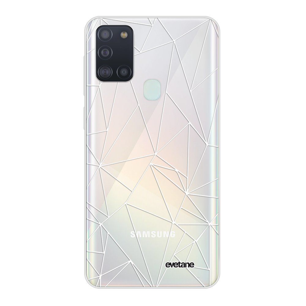 Evetane - Coque Samsung Galaxy A21S 360 intégrale transparente Outline Ecriture Tendance Design Evetane. - Coque, étui smartphone