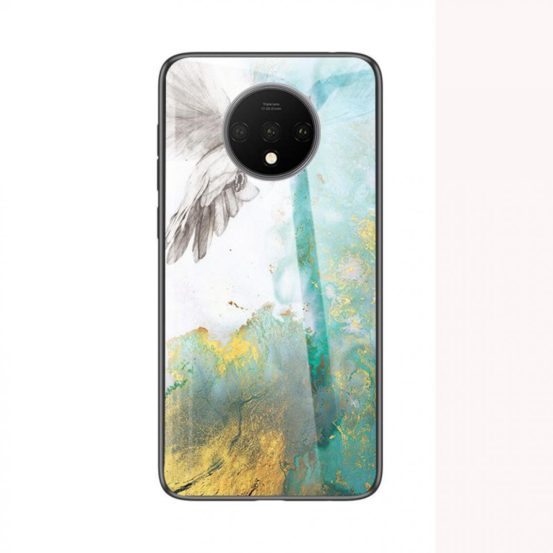 OtterBox - OnePlus 7T Housse Etui Coque de protection rigide effet marbré [Pigeon Blanc] - Coque, étui smartphone