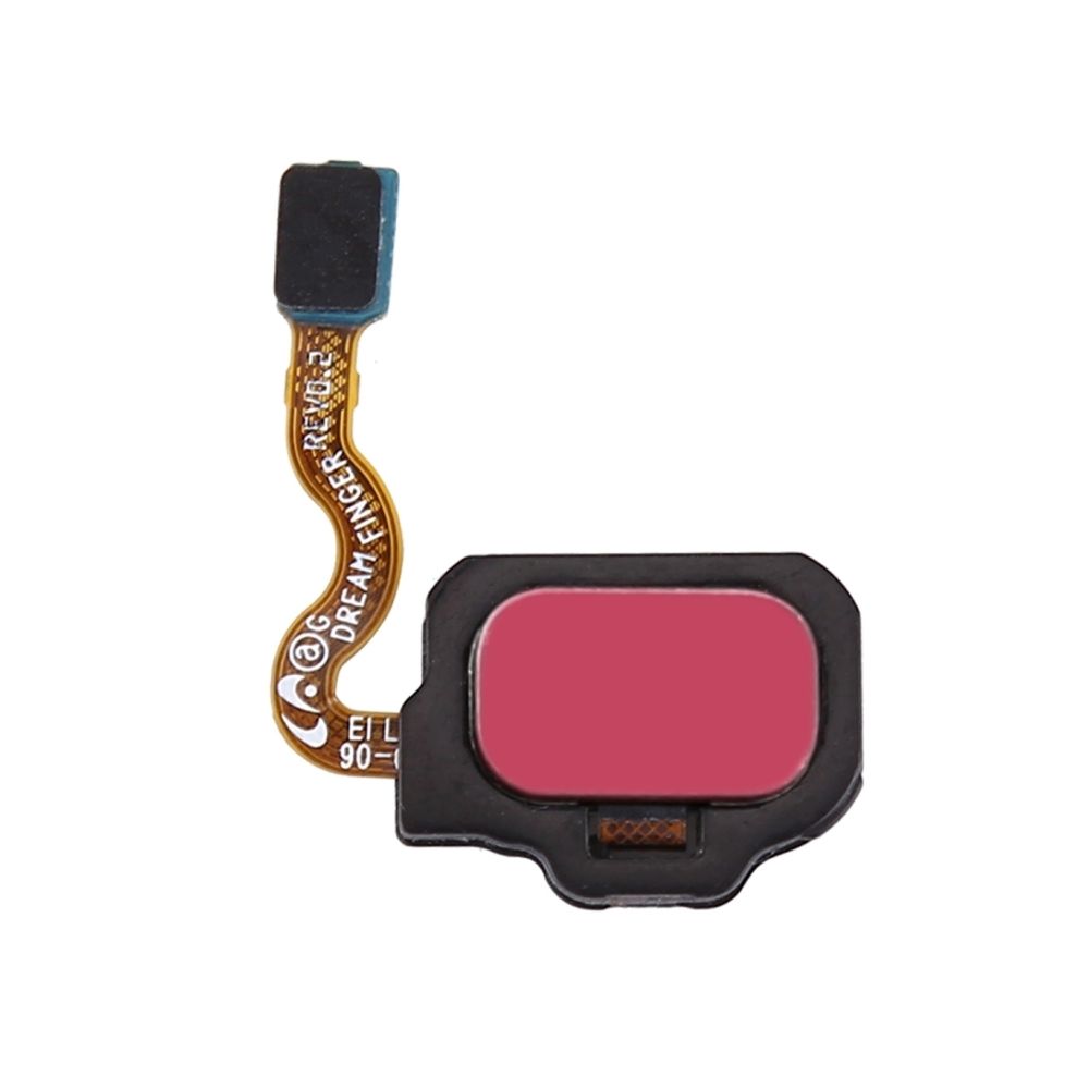 Wewoo - Bouton Flex avec bouton d'empreinte digitale pour Galaxy S8 (rouge) - Autres accessoires smartphone