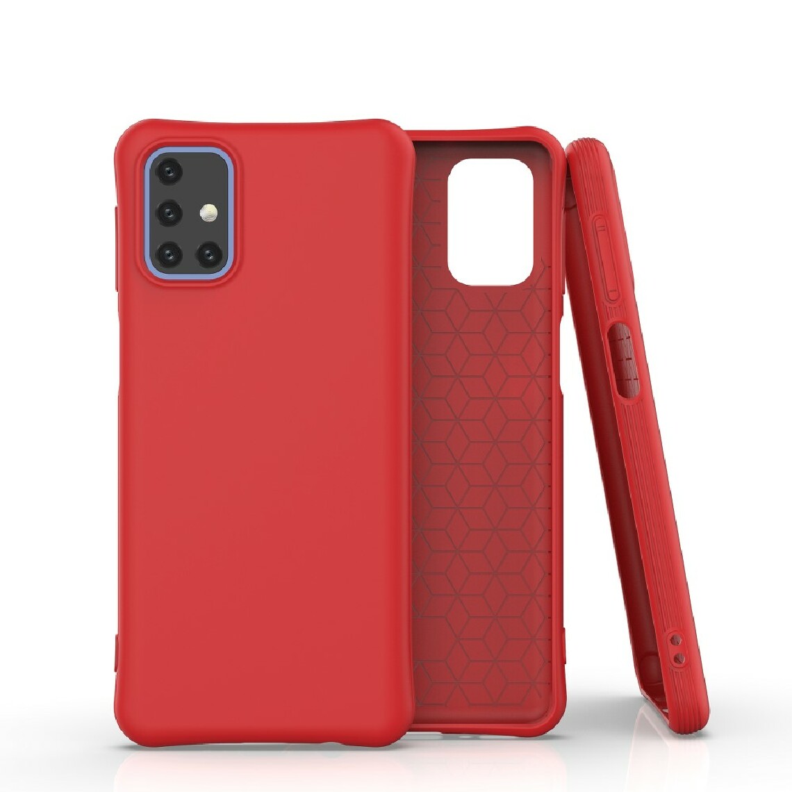 Other - Coque en TPU couleur unie mate souple rouge pour votre Samsung Galaxy M31s - Coque, étui smartphone