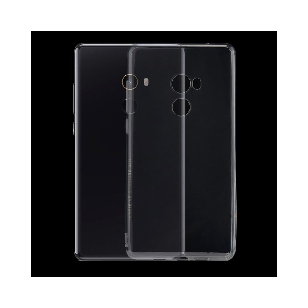 Wewoo - Coque Transparent pour Xiaomi Mi Mix 2 0.75mm Ultra-mince TPU Housse de protection - Coque, étui smartphone