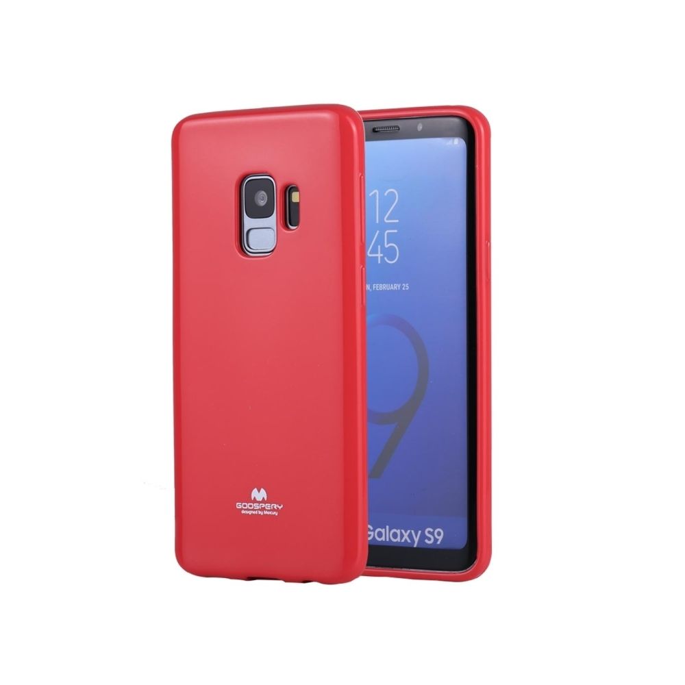 Wewoo - Coque rouge pour Samsung Galaxy S9 TPU pleine couverture de protection arrière de rose MERCURE série - Coque, étui smartphone