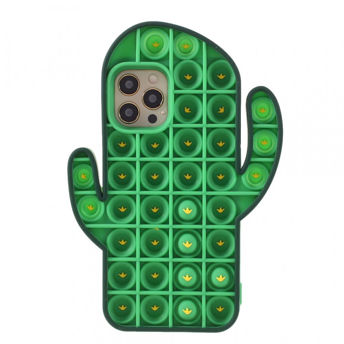 Other - Coque en silicone Décompression Antichoc cactus pour votre Apple iPhone 12/12 Pro - Coque, étui smartphone