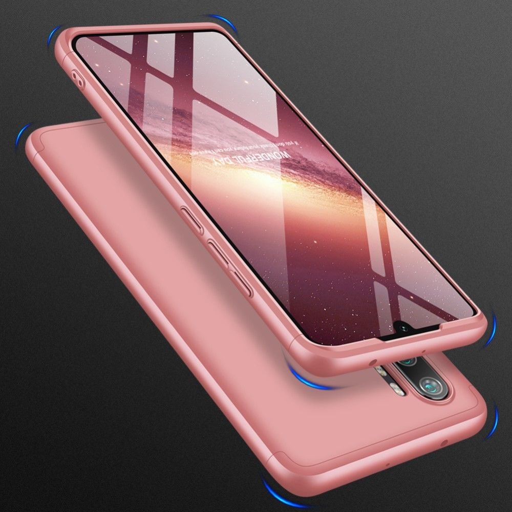 Generic - Coque en TPU 3 pièces détachables mates or rose pour votre Xiaomi Mi Note 10 - Coque, étui smartphone