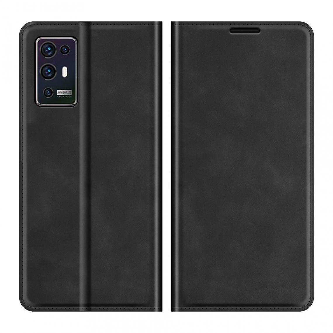 Other - Etui en PU Skin-Touch Auto-absorbé avec support noir pour votre ZTE Axon 30 Pro 5G - Coque, étui smartphone
