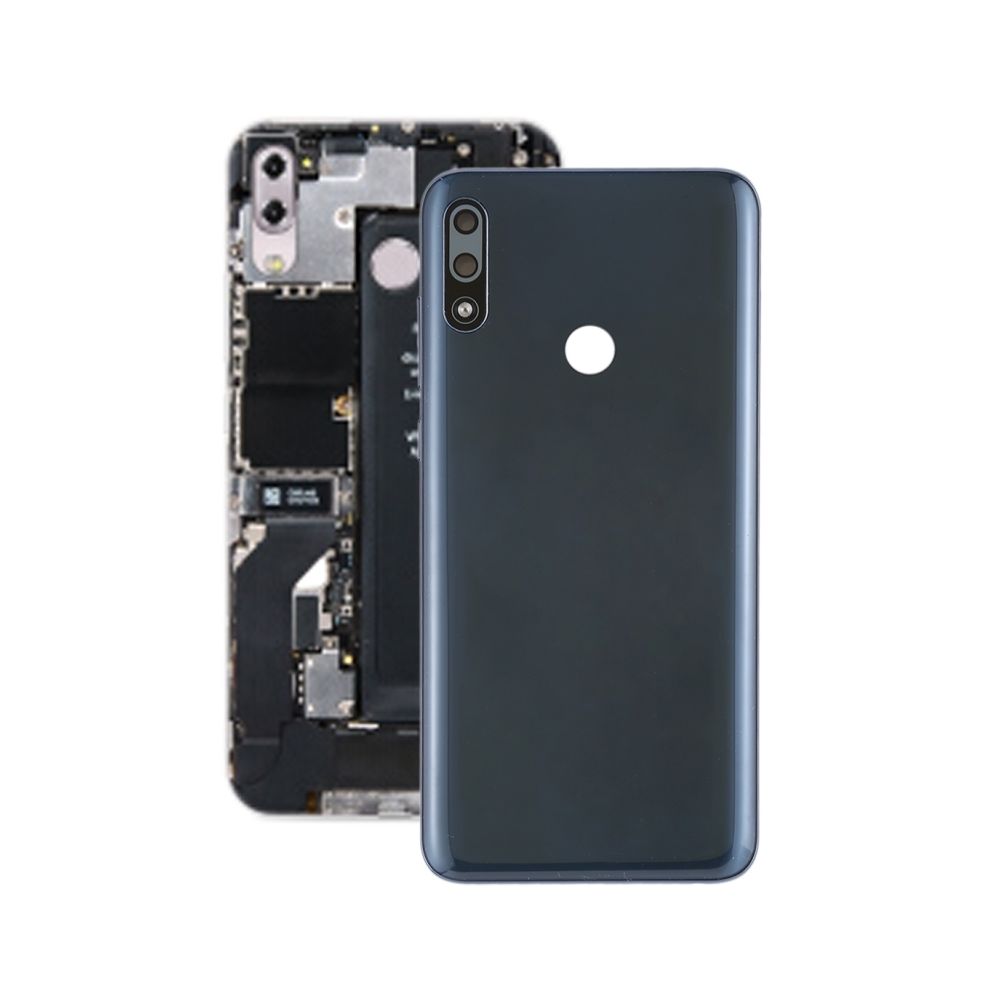 Wewoo - Coque Cache arrière de la batterie avec lentille caméra et touches latérales pour Asus Zenfone Max Pro (M2) ZB631KL (bleu foncé) - Autres accessoires smartphone