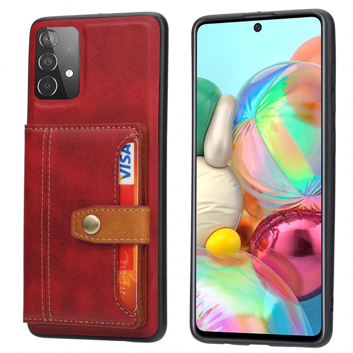 OtterBox - Samsung Galaxy A52 5G Housse Etui Coque de protection (Porte Carte integré) [Rouge] - Coque, étui smartphone