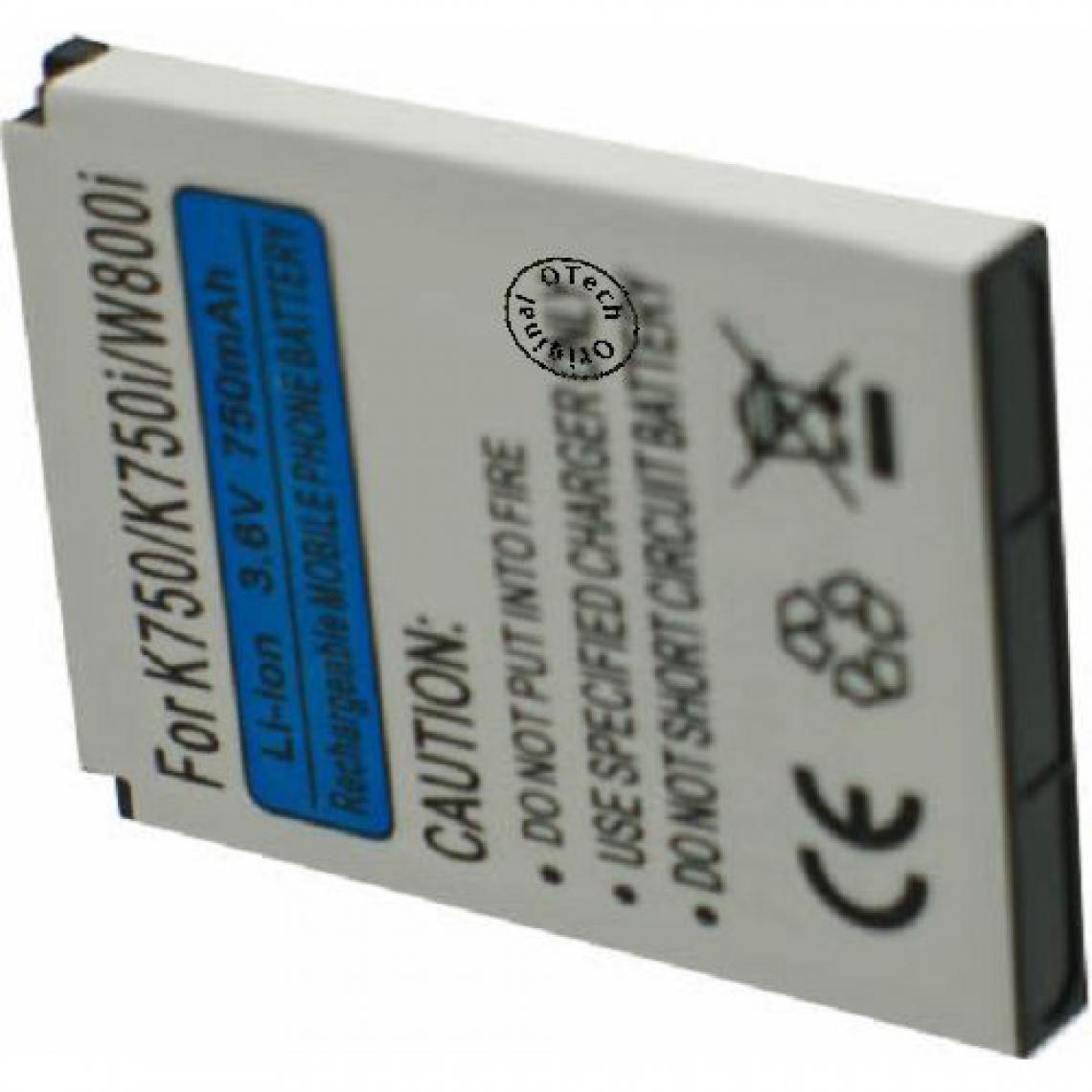 Otech - Batterie compatible pour SONY ERICSSON K758 - Batterie téléphone