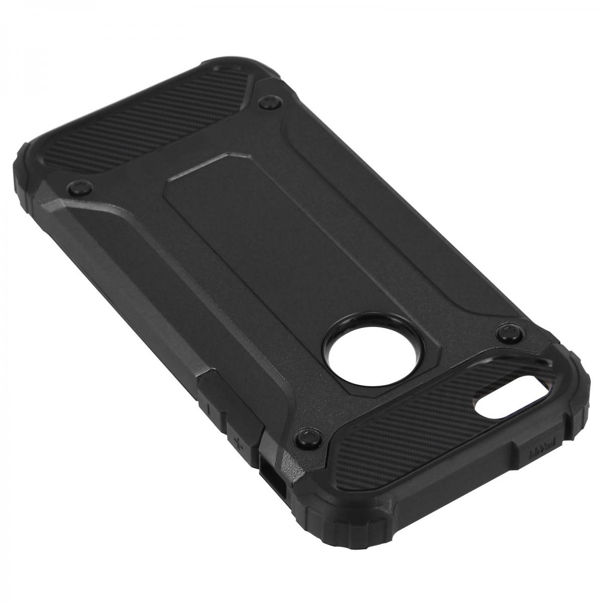 Avizar - Coque Protection Antichoc Noir Apple iPhone 6 et 6s - Antichutes (1,80m) - Coque, étui smartphone