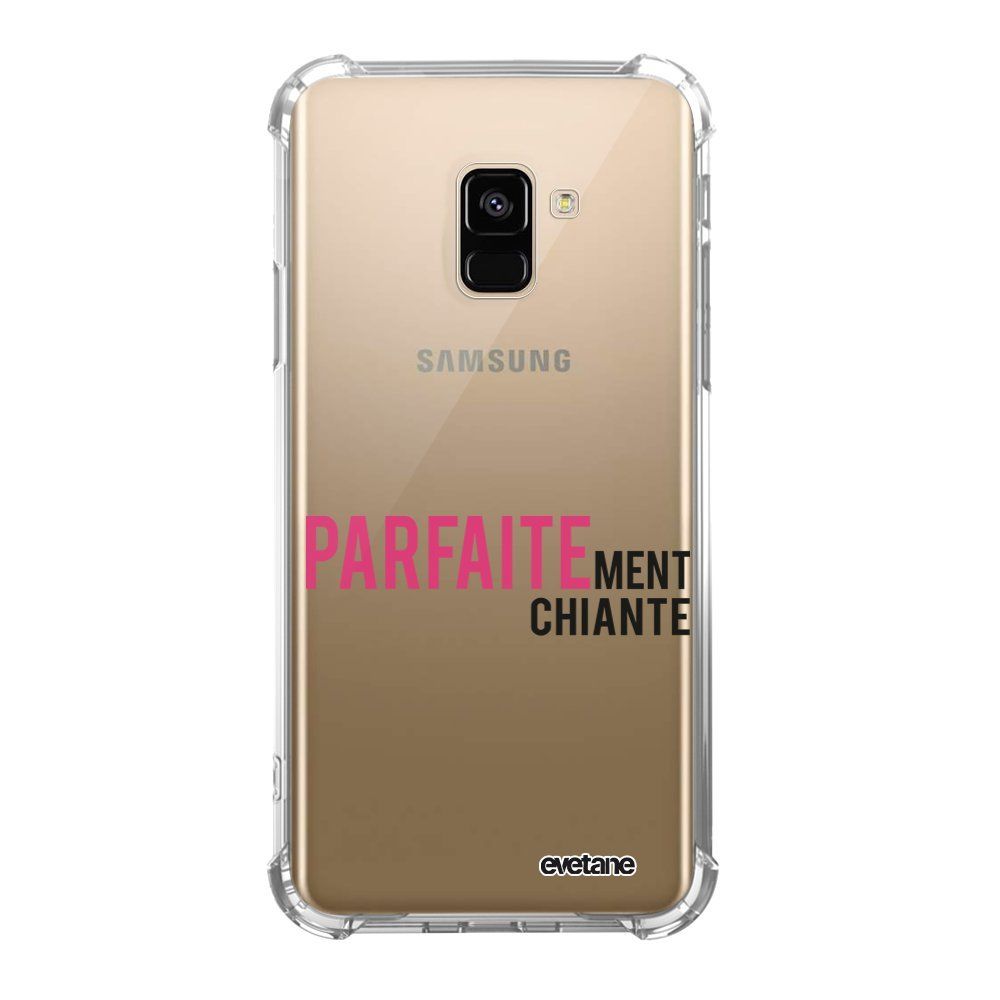 Evetane - Coque Samsung Galaxy A8 2018 anti-choc souple avec angles renforcés Parfaitement chiante Evetane - Coque, étui smartphone