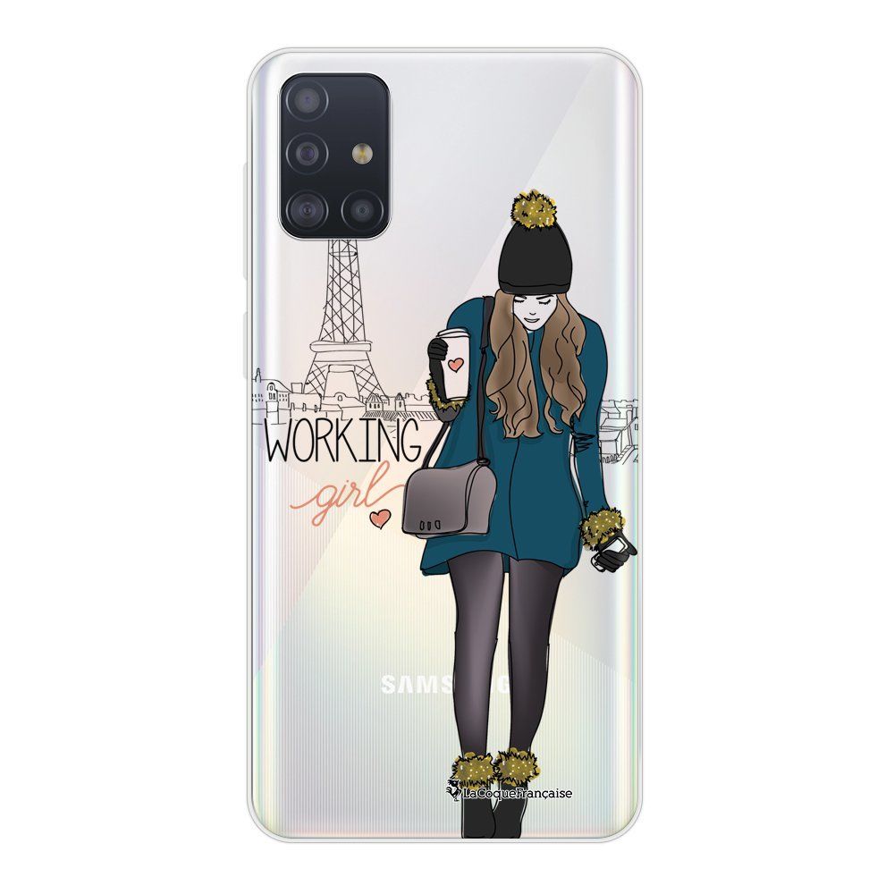 La Coque Francaise - Coque Samsung Galaxy A71 360 intégrale transparente Working girl Ecriture Tendance Design La Coque Francaise. - Coque, étui smartphone