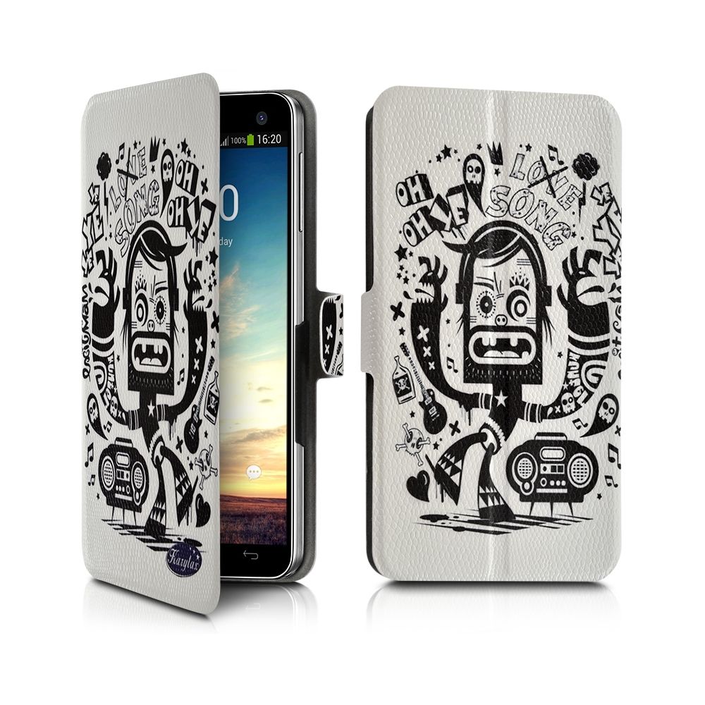 Karylax - Housse Etui Porte-Carte Support M Motif MV21 pour LG X Power - Autres accessoires smartphone