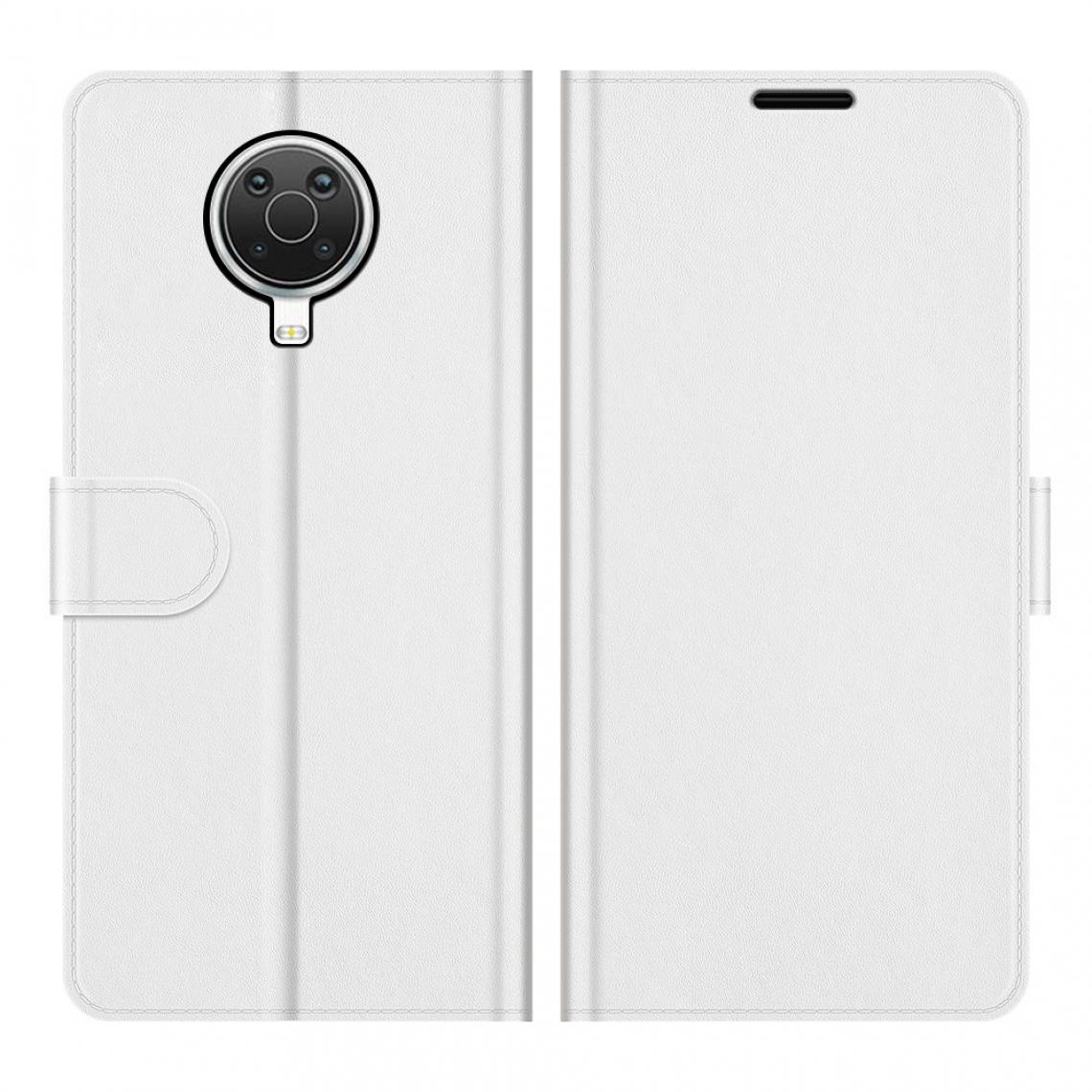 Other - Etui en PU Texture de cheval fou blanc pour votre Nokia G20 - Coque, étui smartphone
