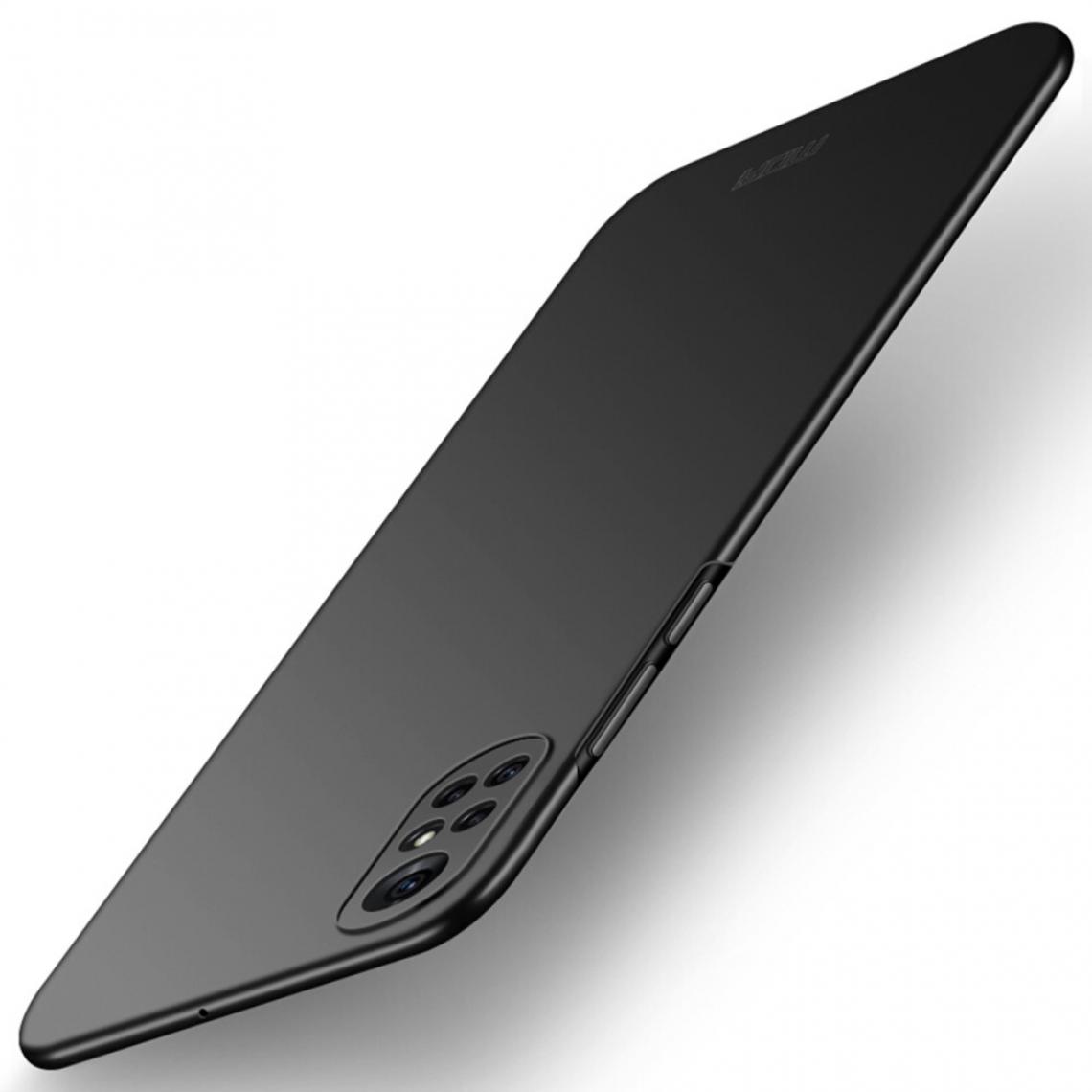 Mofi - Coque en TPU Bouclier Slim Givré rigide noir pour votre Huawei Nova 8 5G - Coque, étui smartphone