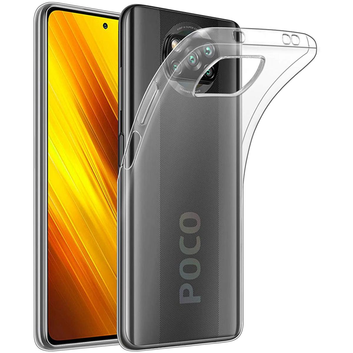 Phonillico - Coque pour Xiaomi POCO X3 NFC - Silicone Gel TPU Transparent Protection Souple Ultra Mince Phonillico® - Coque, étui smartphone