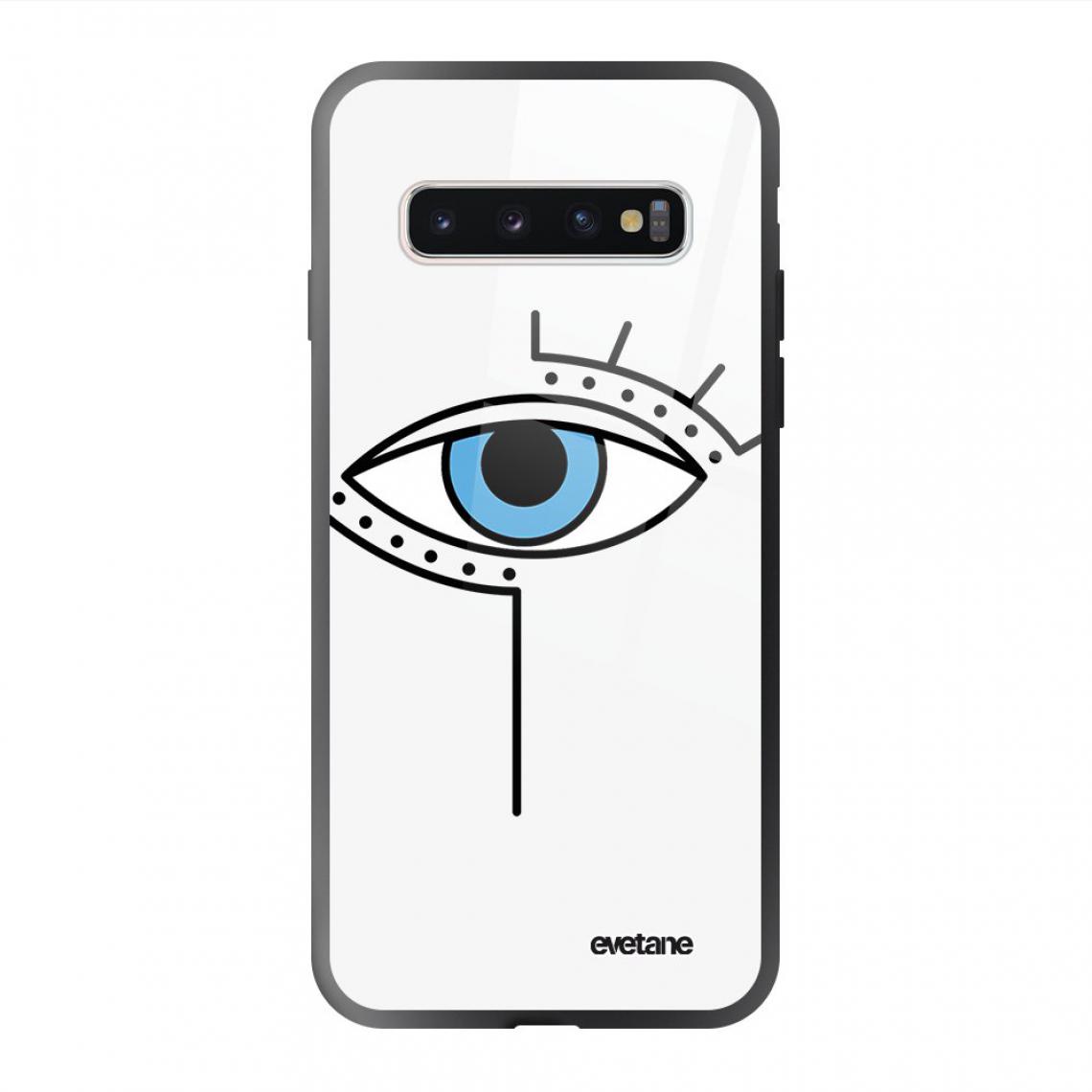 Evetane - Coque Samsung Galaxy S10 Plus verre trempé - Coque, étui smartphone