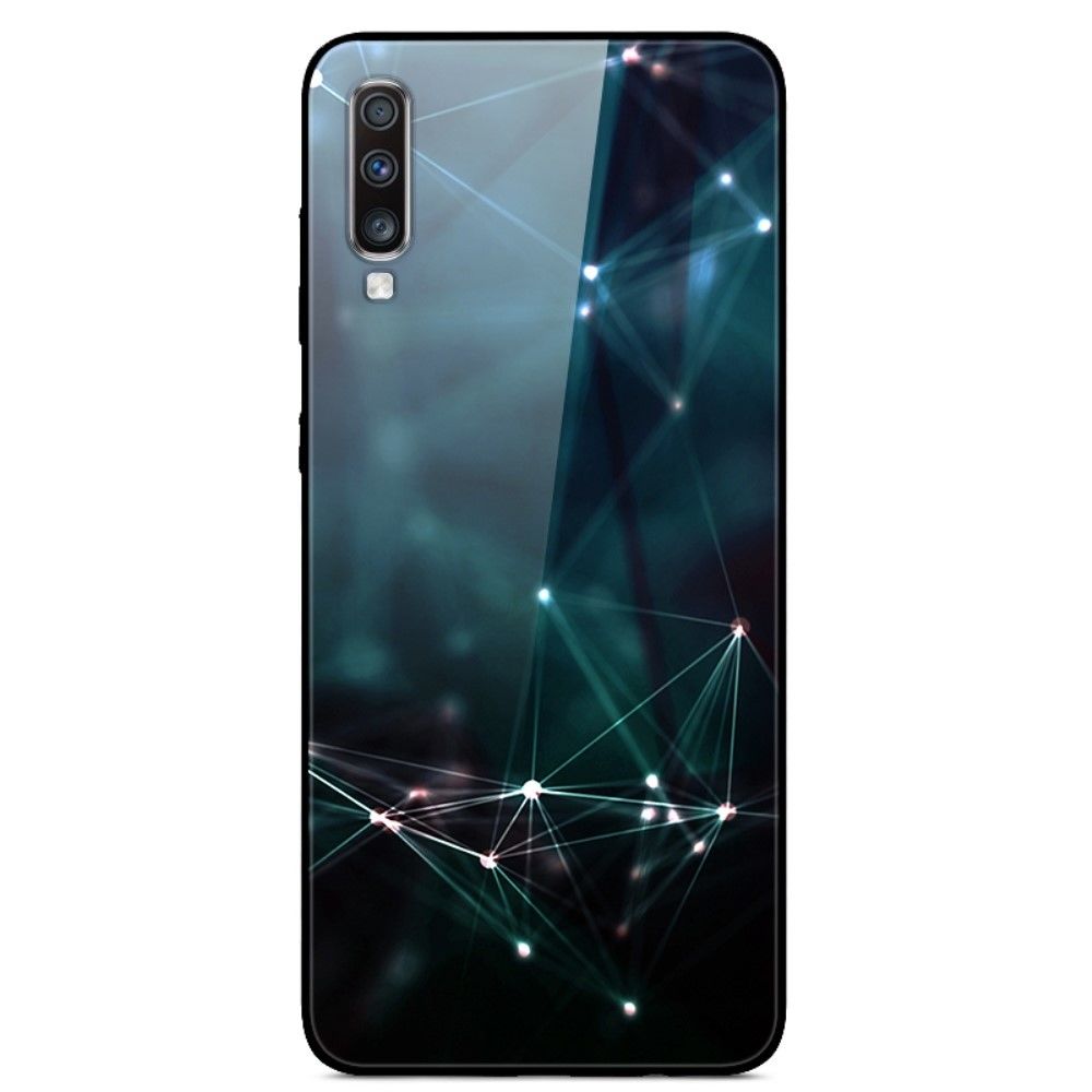 marque generique - Coque en TPU verre de style d'impression science fiction pour votre Samsung Galaxy A70 - Coque, étui smartphone
