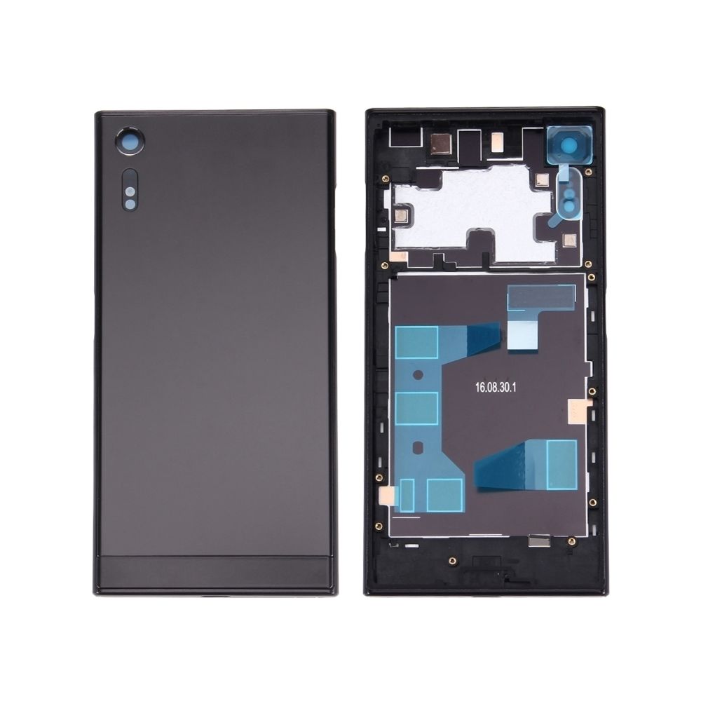 Wewoo - Coque arrière noir pour Sony Xperia XZ Arrière Cache Batterie + Arrière Inférieur + Cadre Moyen pièce détachée - Autres accessoires smartphone