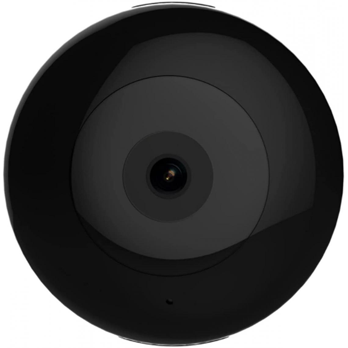 Chrono - Mini caméra espion WiFi Petit moniteur sans fil pour bébé Surveillance de sécurité à domicile Application de caméra de nounou Application Vision nocturne Vidéo en temps réel Vidéo intérieure(Noir) - Autres accessoires smartphone