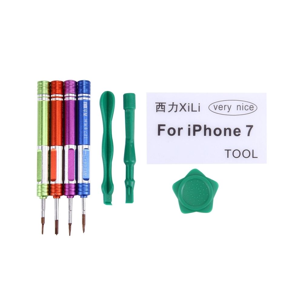 Wewoo - Kit d'outil pour iPhone 7 & 7 Plus Outil de réparation de tournevis professionnel approprié - Autres accessoires smartphone