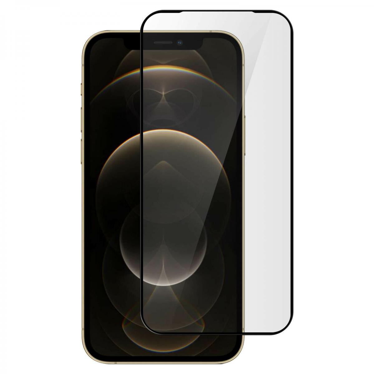 Cabling - CABLING® Verre flexible iPhone 12 pro max 5D Integralé Film Protection écran en Verre flexible pour iPhone 12 pro max 0.33mm Ultra HD Film Protecteur 6,7 Pouces(contour noir) - Protection écran smartphone
