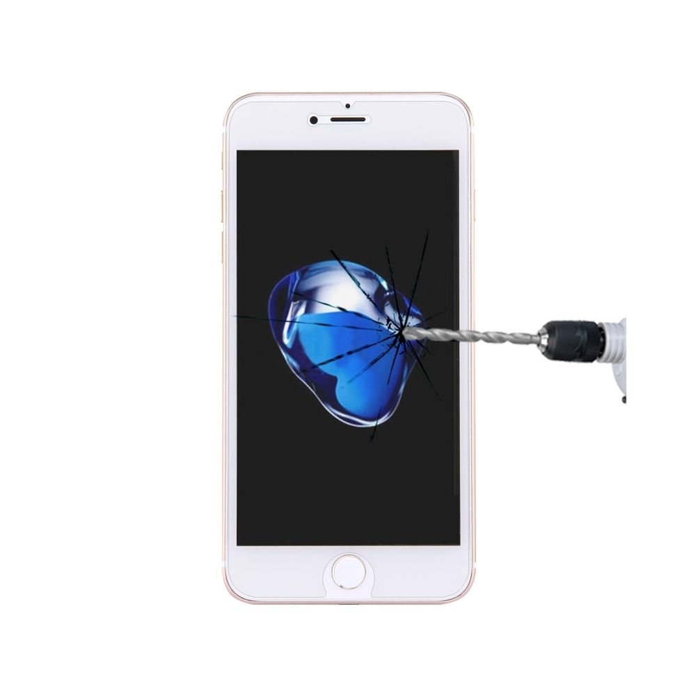 Wewoo - Verre trempé pour iPhone 8 et 7 0.26mm ultra mince 9 H surface dureté 2.5D courbé bord écran Film - Protection écran smartphone