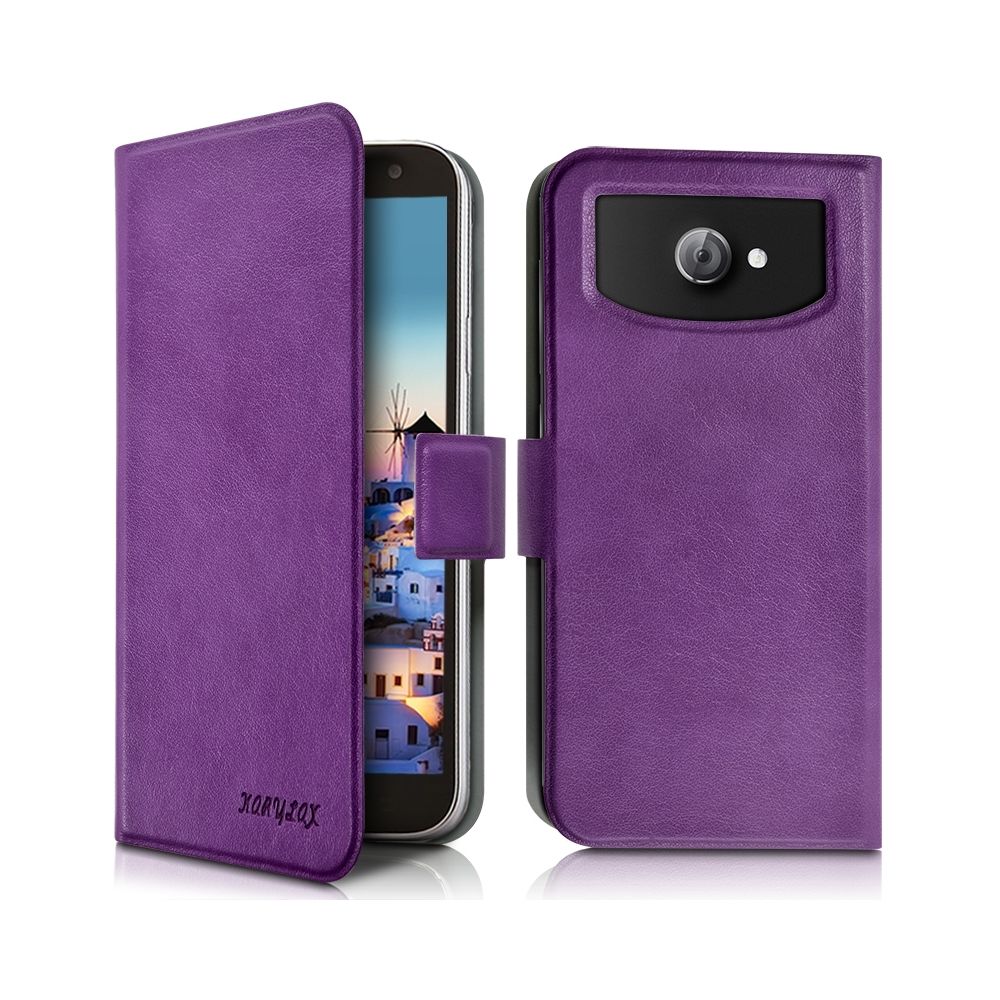 Karylax - Housse Etui Coque Universel L couleur violet pour Archos 50 Neon - Autres accessoires smartphone