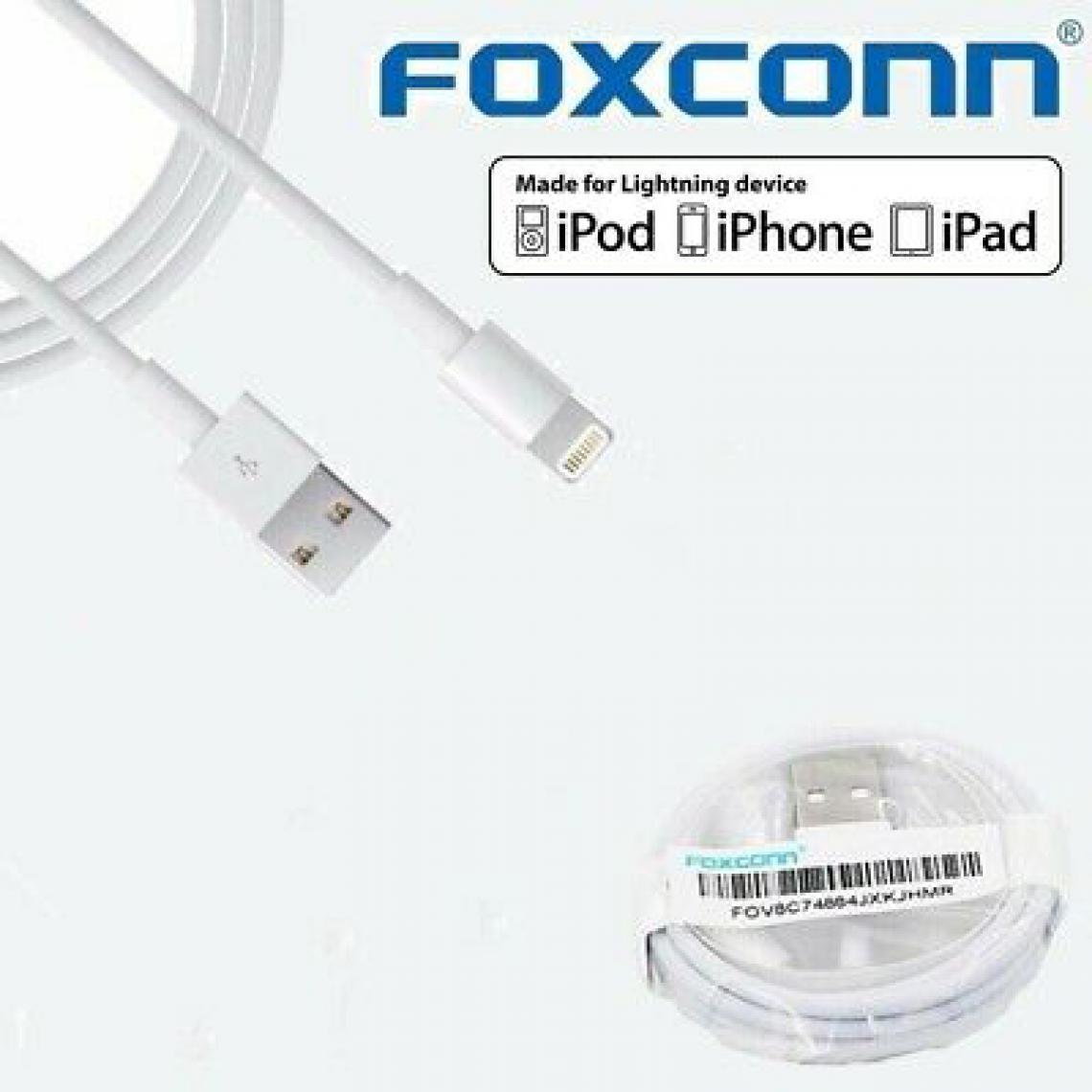 Phonecare - Cable 100cm pour iPhone Lighting Foxconn Certificat MFI - Autres accessoires smartphone