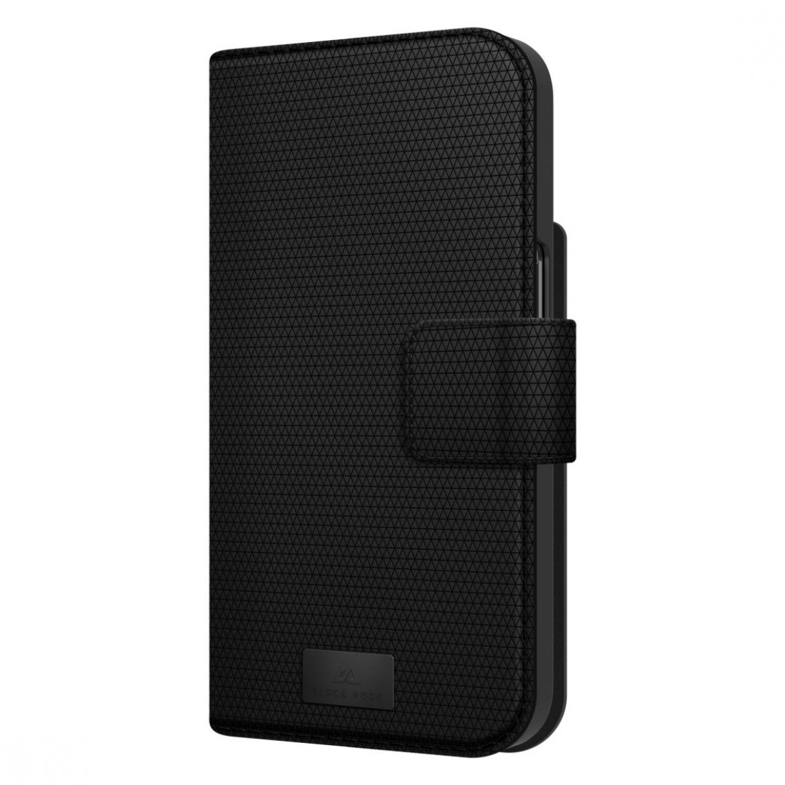 Black Rock - Etui portefeuille "2 en 1" pour iPhone pour Apple 13 Pro Max, noir - Coque, étui smartphone