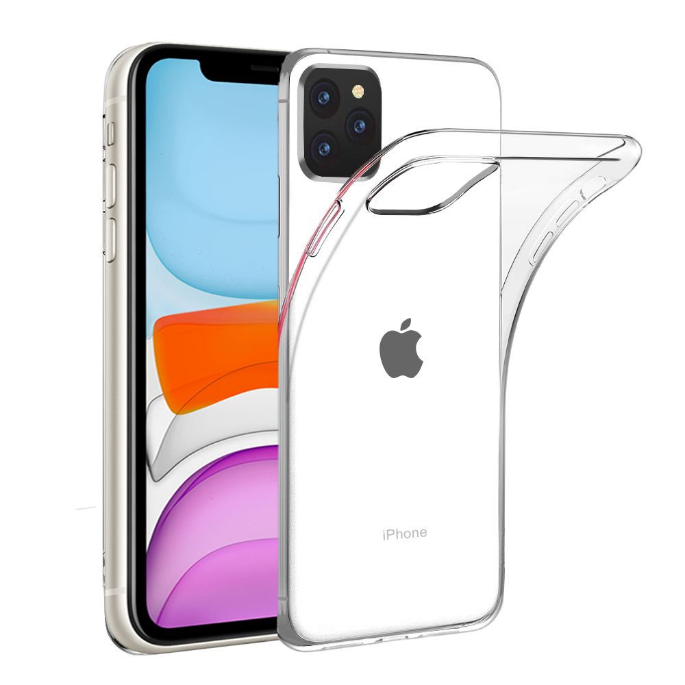 Xeptio - Coque Apple iPhone 11 6,1 pouces Souple Transparente flexible Bumper en Gel TPU Silicone Invisible - Protection écran smartphone