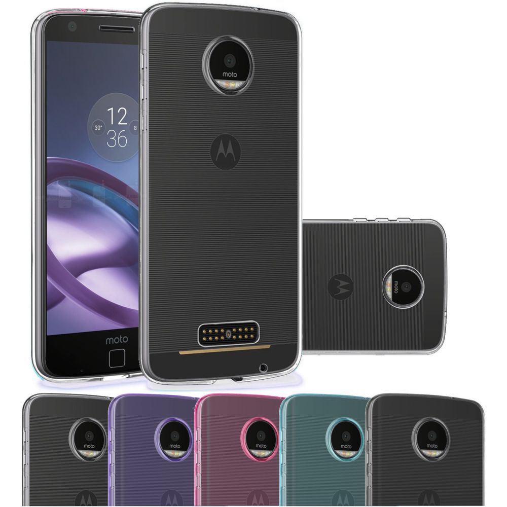 marque generique - Motorola Moto Z Play Housse Etui Housse Coque de protection Silicone TPU Gel Jelly - Transparent - Autres accessoires smartphone