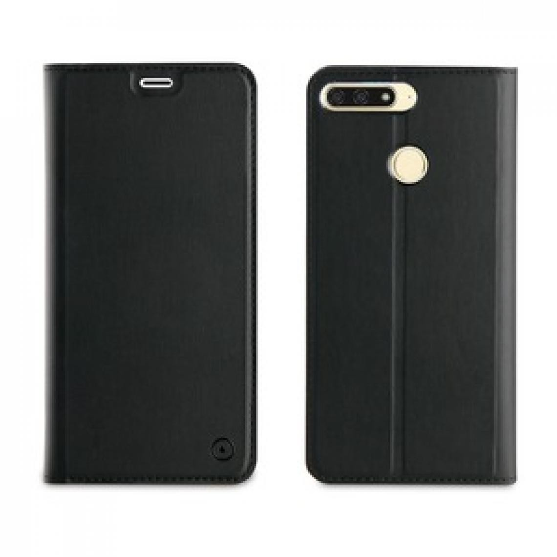 Muvit - Pp Folio Stand Noir: Huawei Honor 7A - Coque, étui smartphone