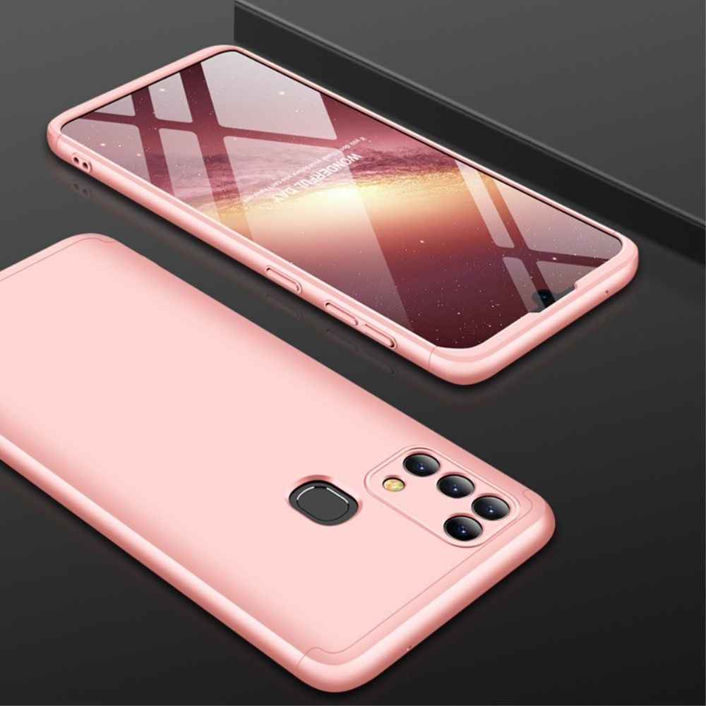 Generic - Coque en TPU 3 pièces détachables mates or rose pour votre Samsung Galaxy M31 - Coque, étui smartphone