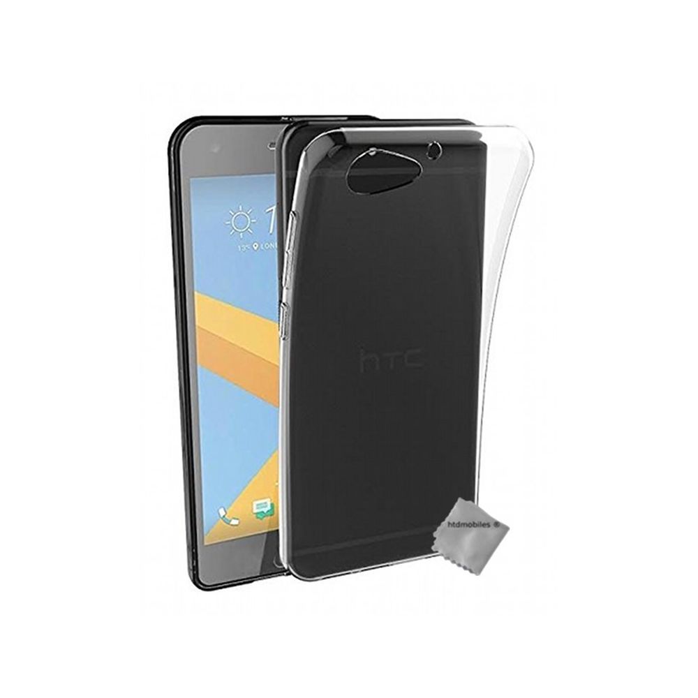 Htdmobiles - Housse etui coque gel fine pour HTC One A9S + verre trempe - TRANSPARENT TPU - Autres accessoires smartphone