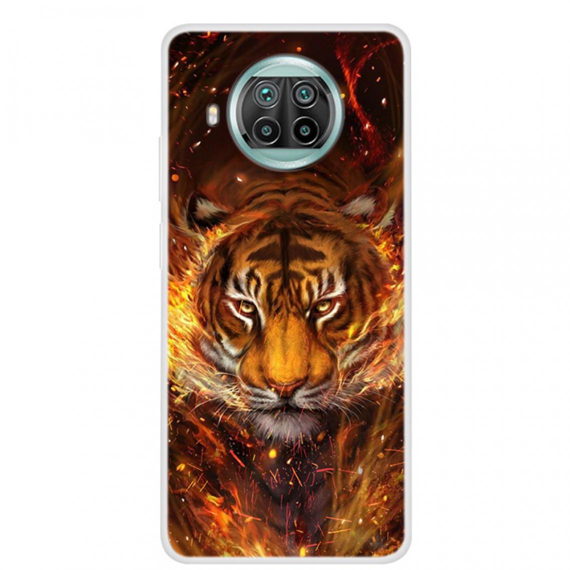Other - Coque en TPU impression de motifs souple tigre pour votre Xiaomi Mi 10T Lite 5G - Coque, étui smartphone